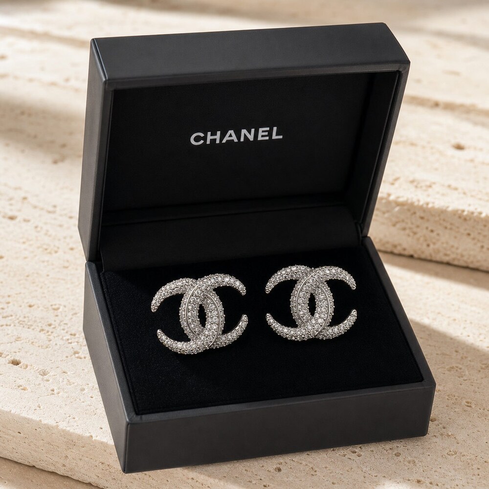 CHANEL Classic Parisian Earrings Style 35 | New with Box - Picture 3 of 9